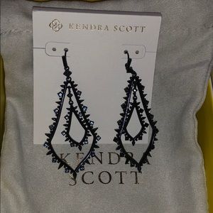 Kendra Scott Black  Dangle Earrings